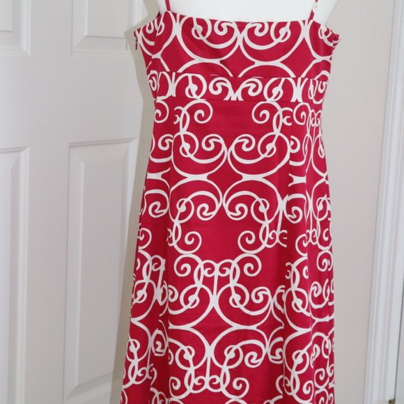 Ann Taylor Dress Spaghetti Strap with Matching Shrug Sweater Size 12P - Picture 3 of 14